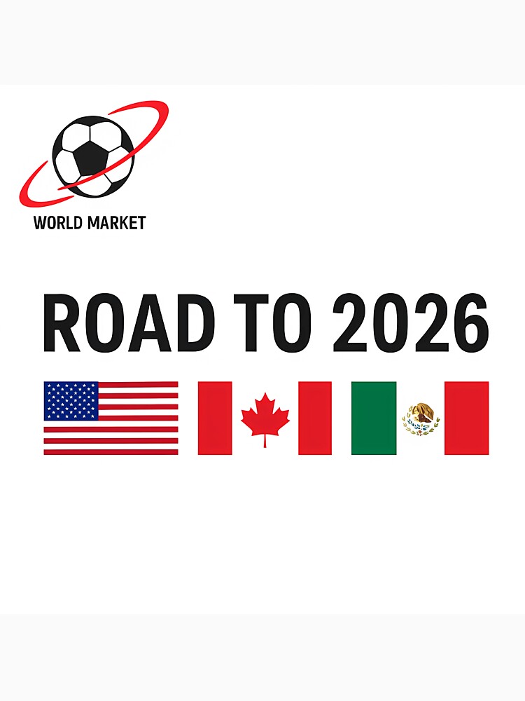 Road to World Cup 2026 Football Journey by WorldMarketpro