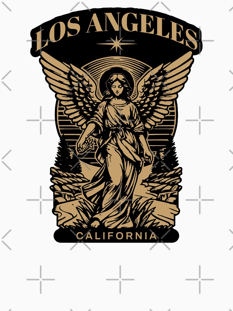 Los Angeles gold angel animated by VRedBaller
