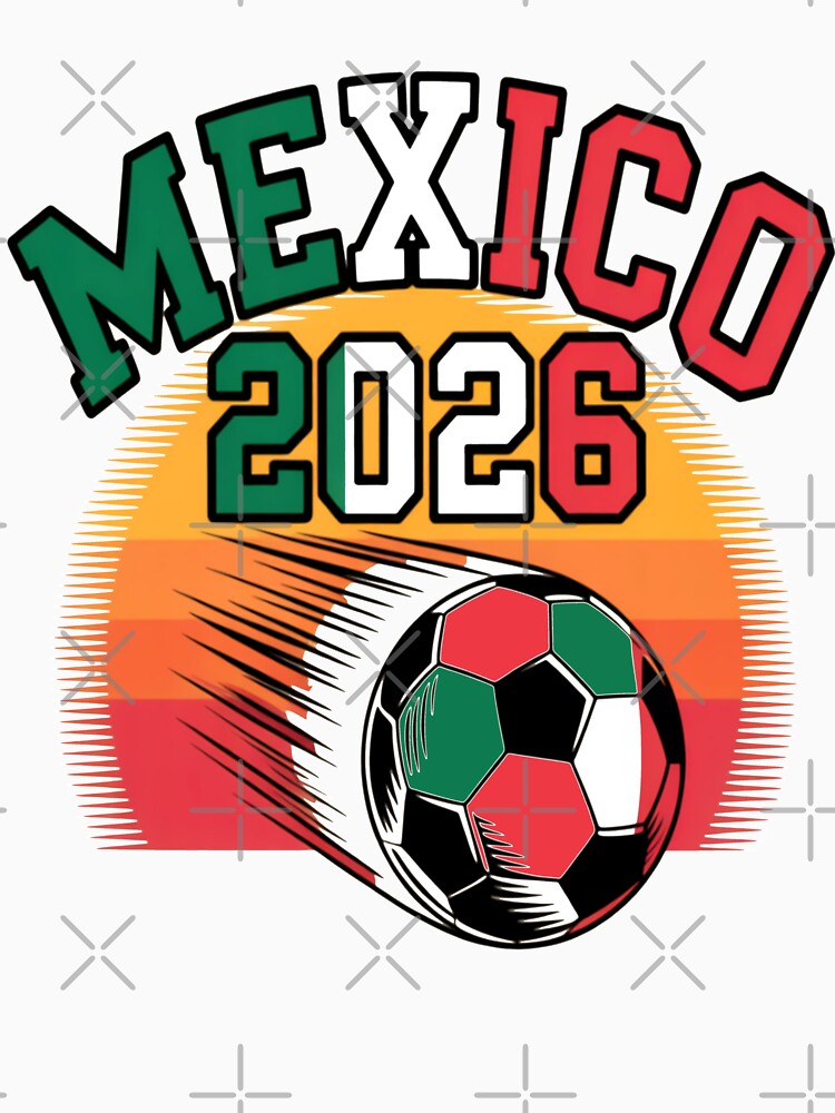Mexico 2026 Vintage Soccer Shirt Retro Futbol Fan Tee by Ulykit