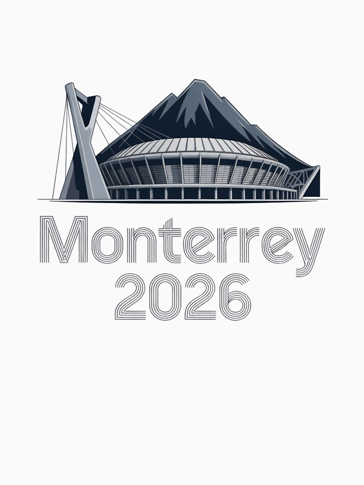 Monterrey 2026 Cerro de la Silla Mountain T-Shirt V13 by DarylWelsh2024
