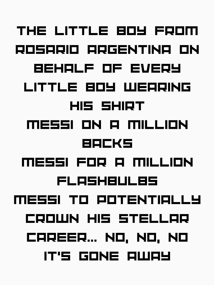 Messi Peter Drury by NuvoleART