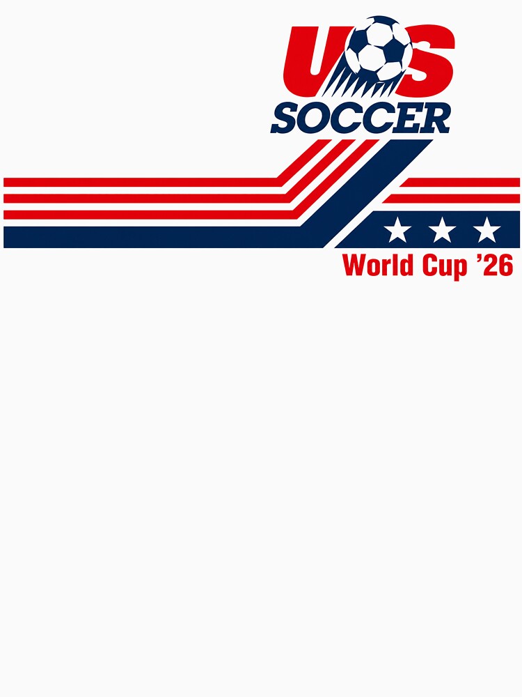 USA Soccer, World Cup 2026 Fan, Patriotic Sports  - USA World Cup 2026 by EiruDamian