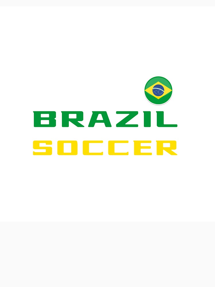 Brazil Soccer T-Shirt with Flag – Brazilian Fan Tee | Uncle Jichuan by Uncle-Jichuan