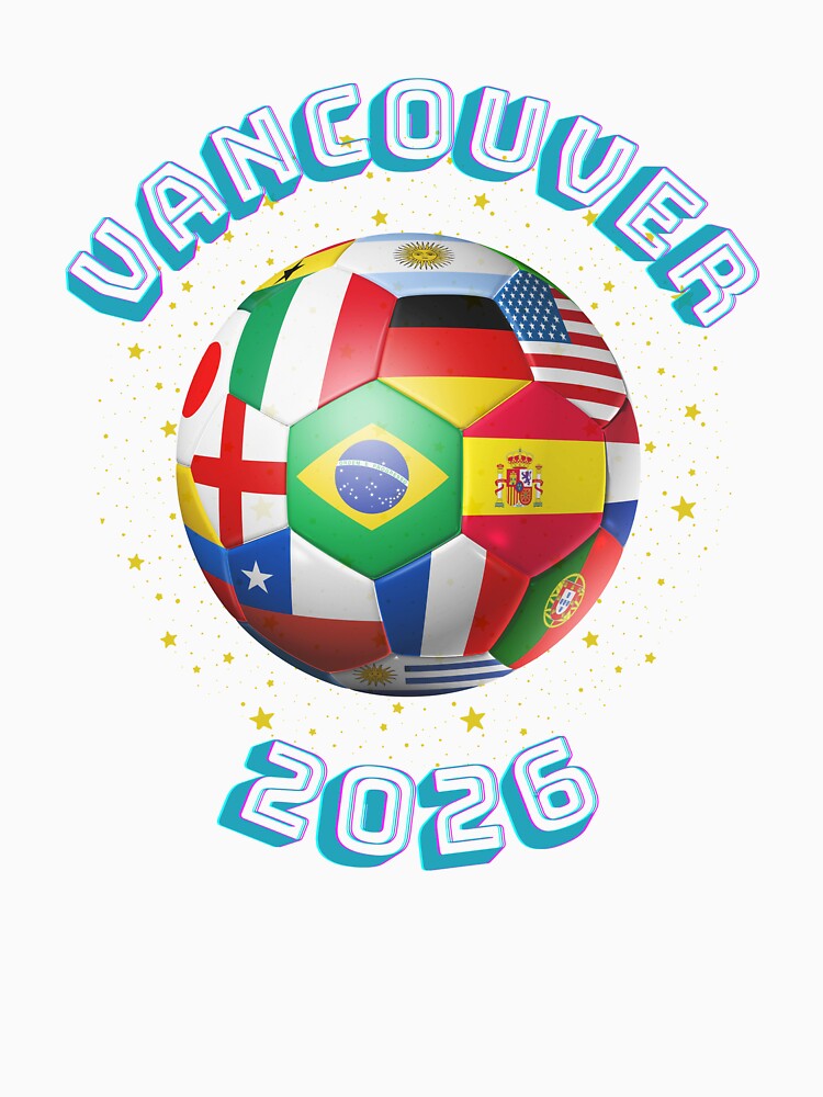 Vancouver soccer 2026 t-shirt by XDivineTees