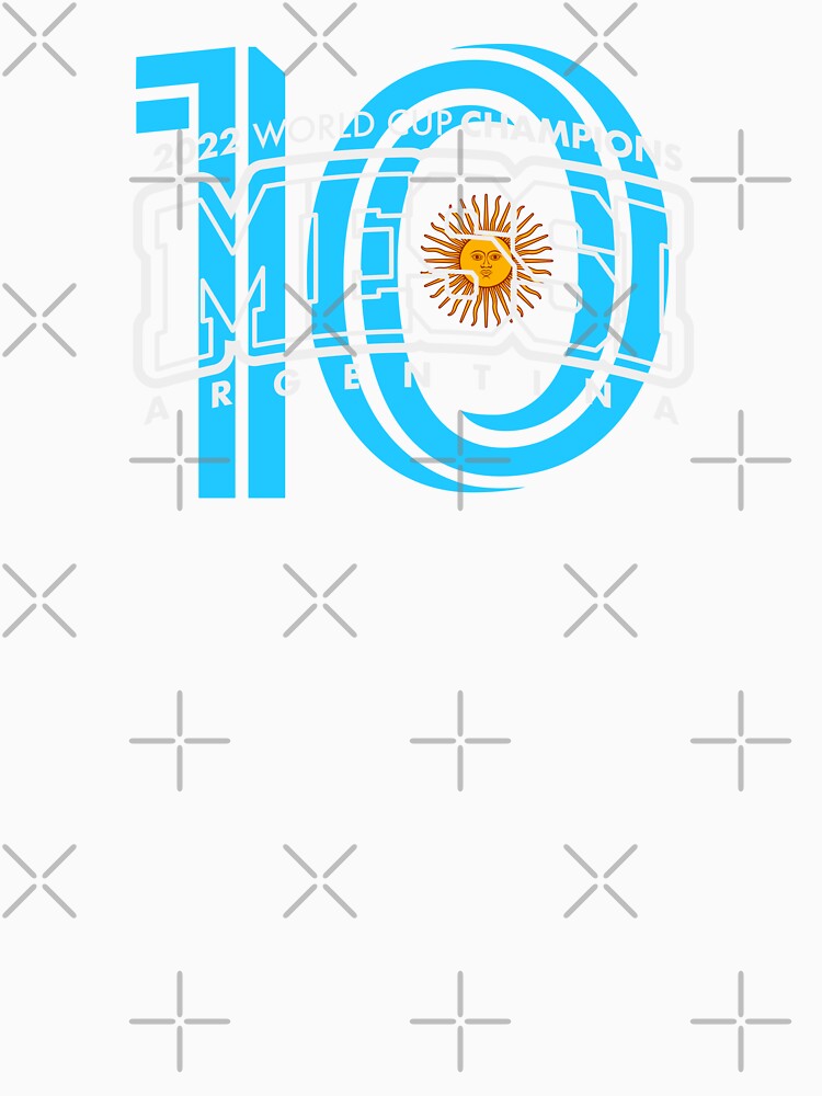 MESSI ARGENTINA NUMBER 10 by #mossasdesign