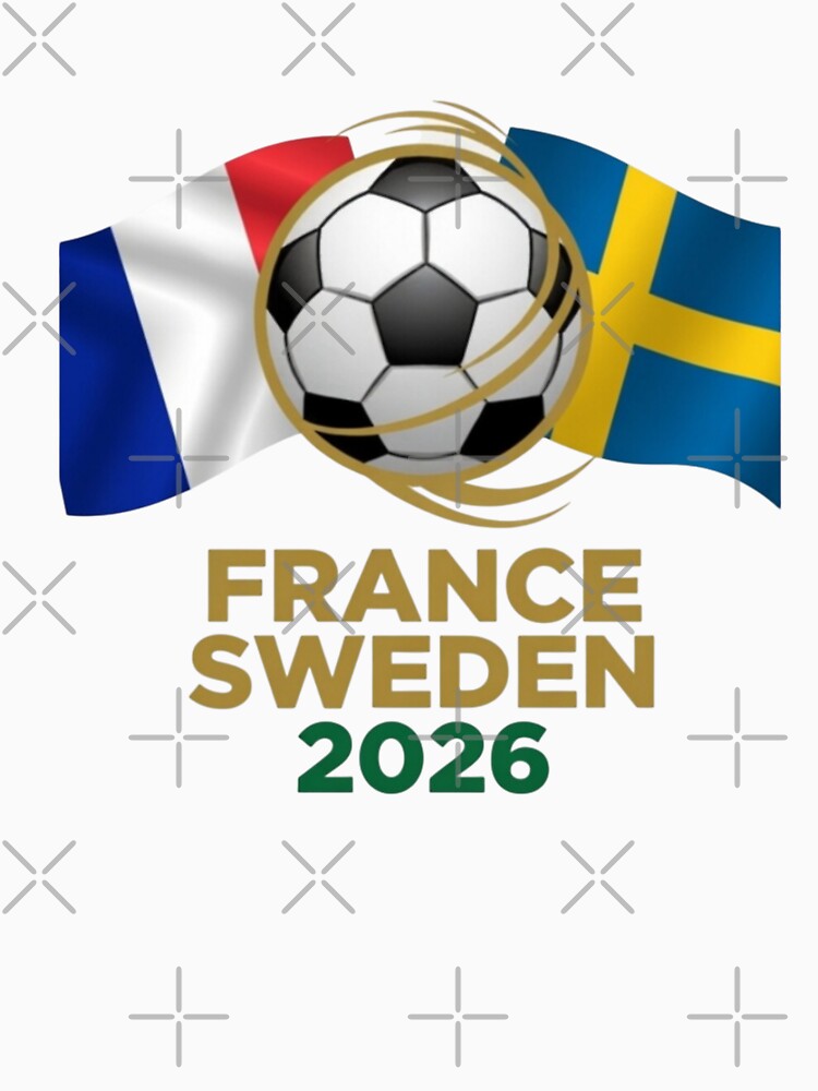 France vs Sweden Soccer 2026 | Football Match Poster by Nexus Space