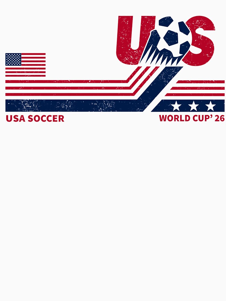 USA Soccer World Cup,  Retro USA Team by DREFUSEs
