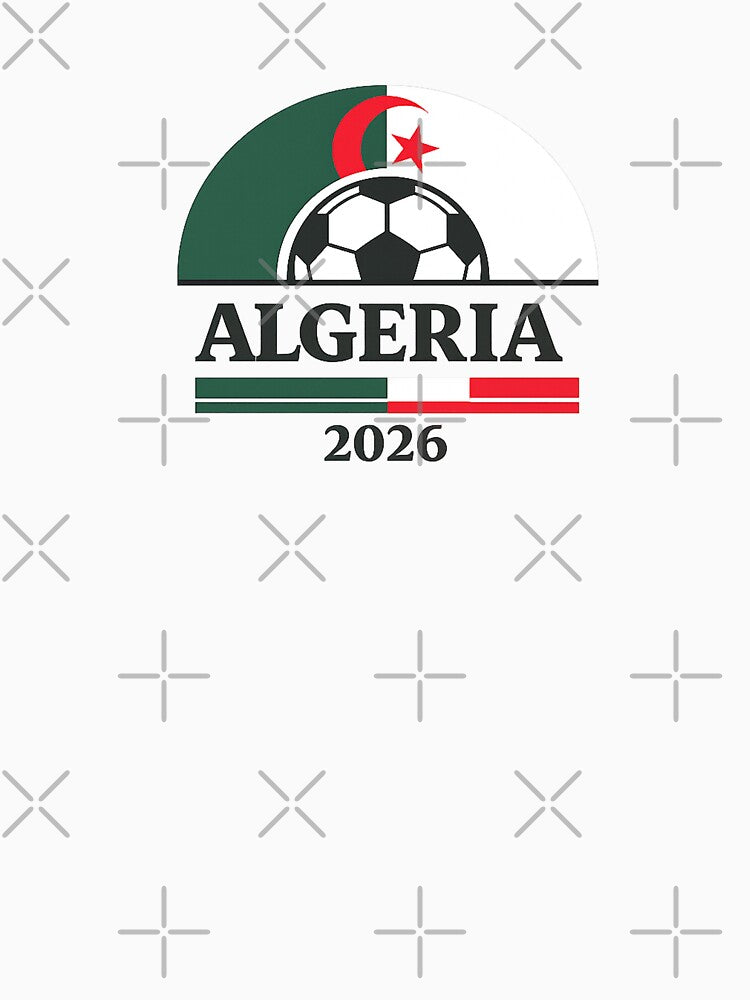 Algeria 2026 Soccer Design by postmarkpaw