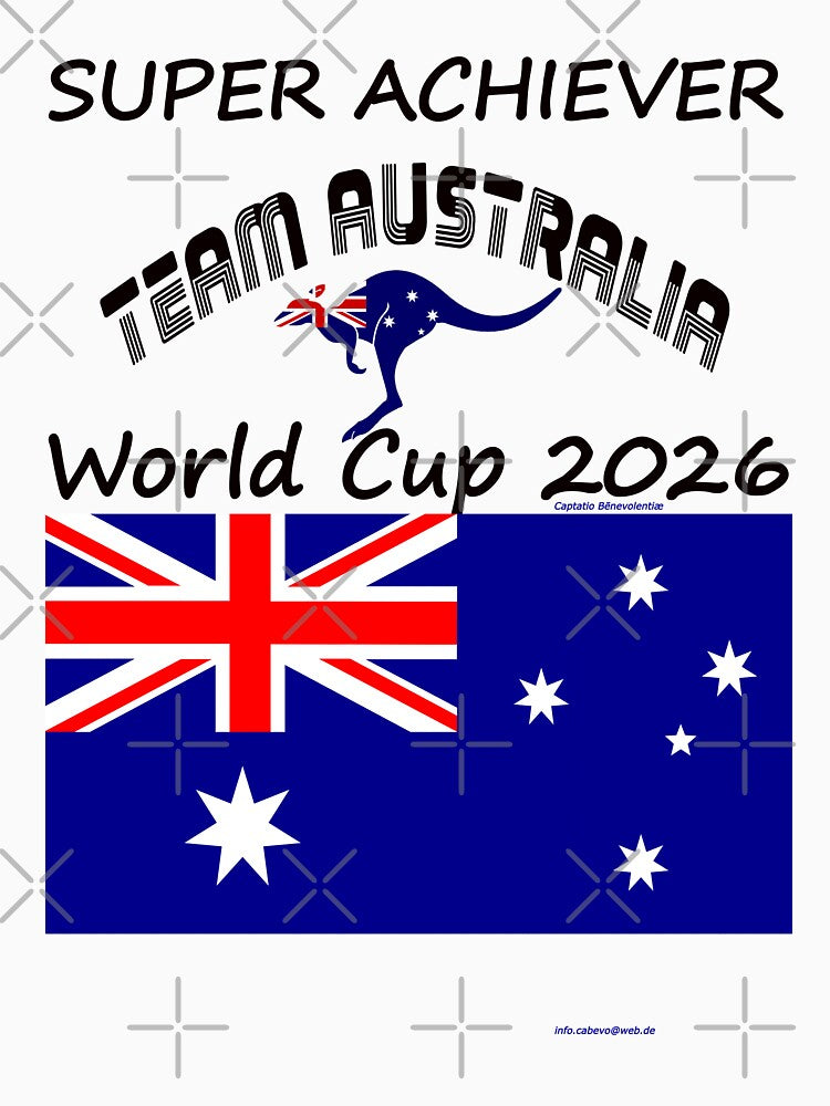 Australia Fan T‑Shirt world Soccer Cup 2026 outfit by cabevo