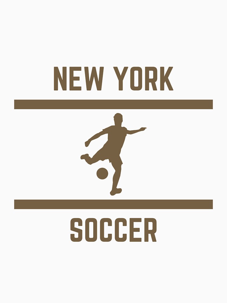 Gold Color New York Soccer by IssaraStudio
