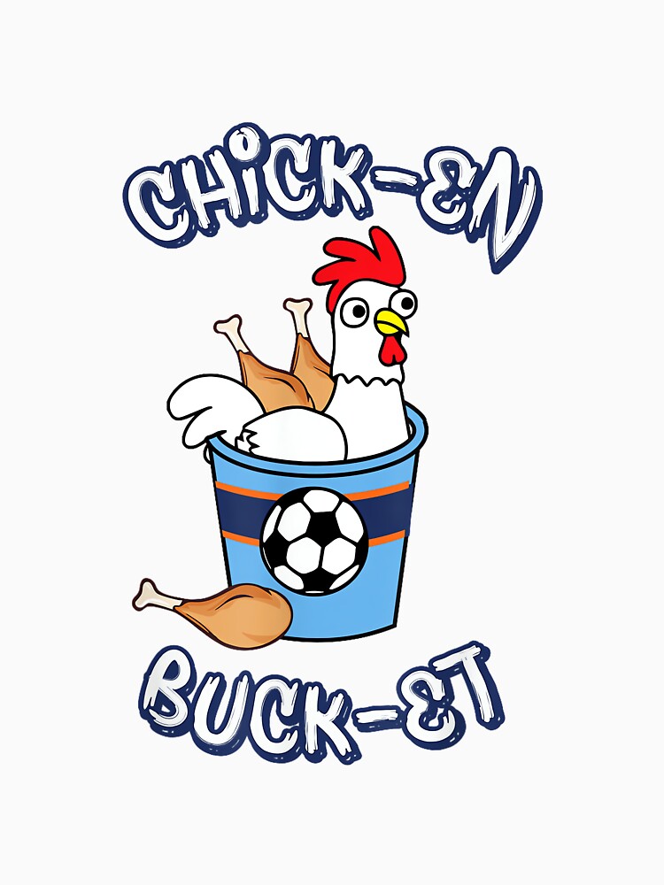 New York Soccer Chicken Bucket Tee by MollyLYork