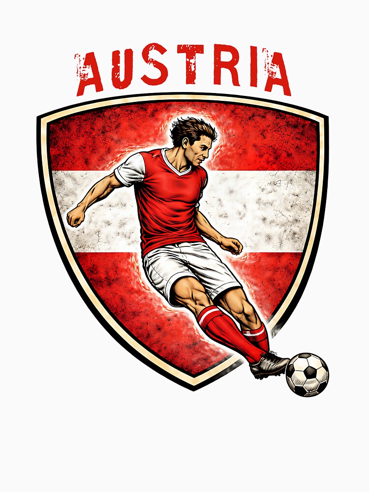 Austria - 2026 Futbol Retro Style by Tee Nook