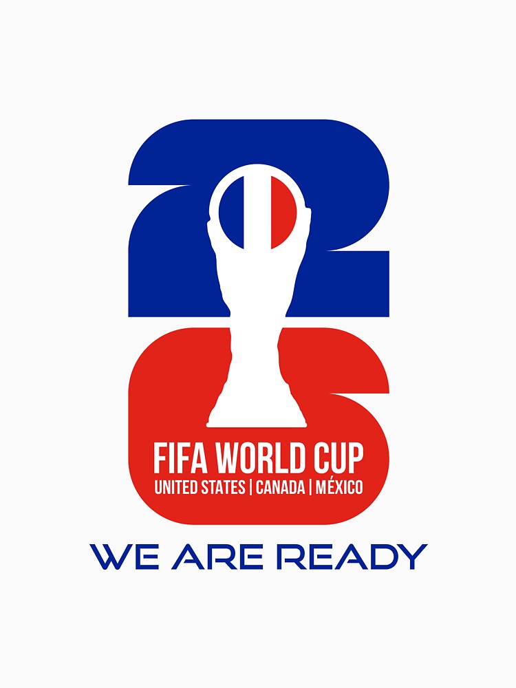 France World Cup 2026 We Are Ready Trophy Sticker by topprinting