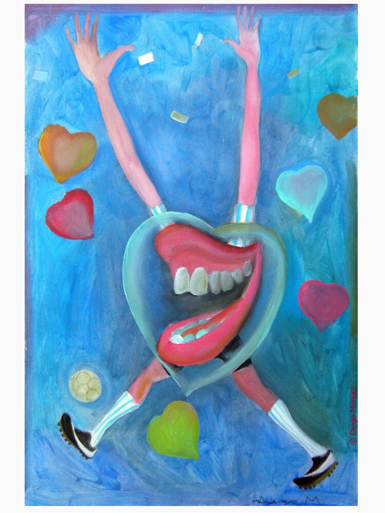 Heart of soccer by Diego Manuel Rodriguez