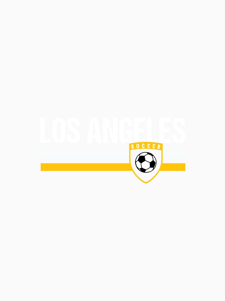 White Soccer Fan Creation LA Los Angeles by MollyLYork