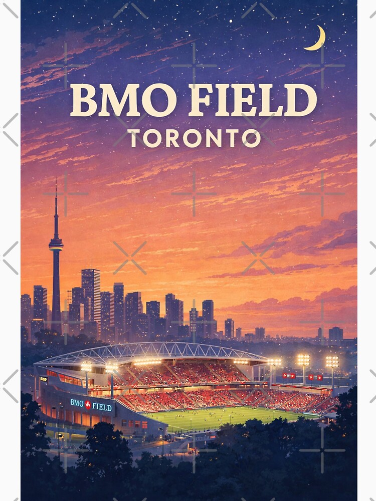BMO Field Toronto Ontario Canadian Soccer Waterfront Skyline Stadium by Aryabek