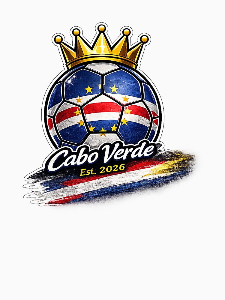 Vintage Cabo Verde Flag Retro Cabo Verde Soccer 2026 by QuiteOrbit
