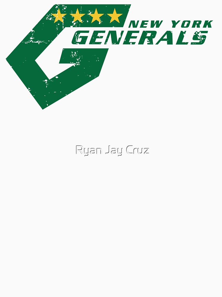 1967 New York Generals Defunct Vintage by Ryan Jay Cruz