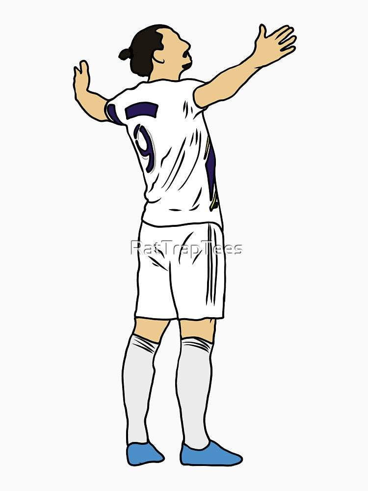 Zlatan Ibrahimovic Celebration by RatTrapTees