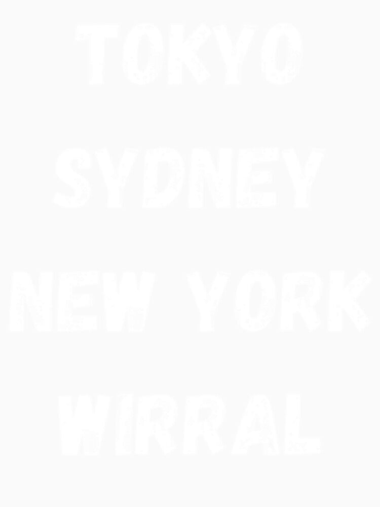 Liverpool Tokyo Sydney New York Scouser Merseyside UK England Funny YNWA by LiverpoolFanZo