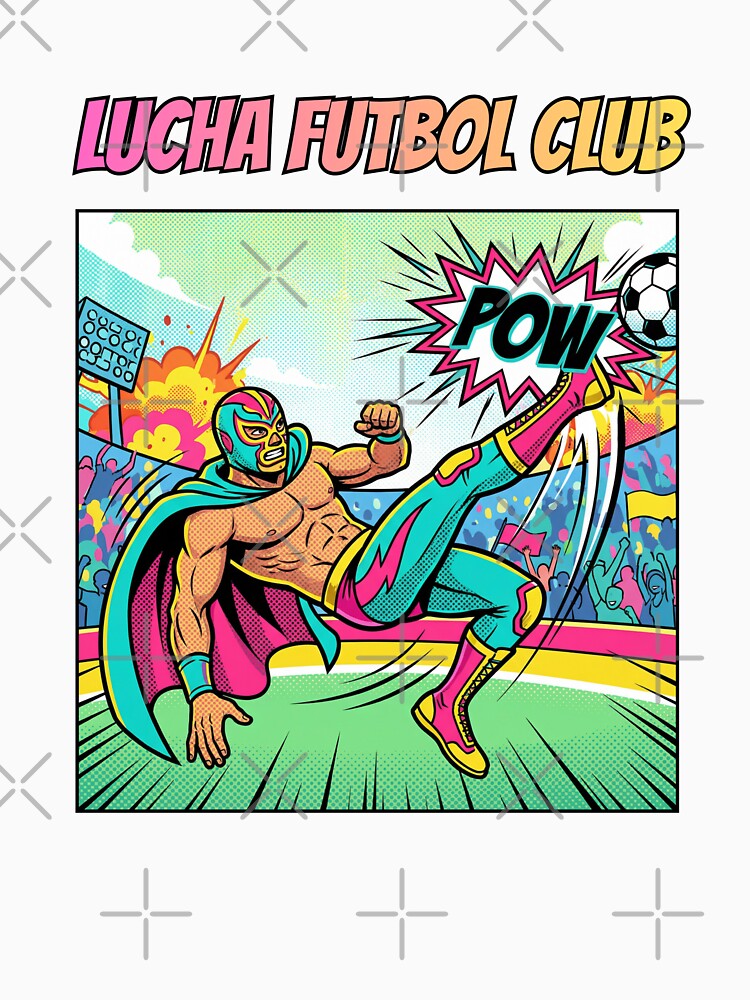 Lucha Libre Soccer Player - Mexico 26 Fan Art New by PasinduBhanuka