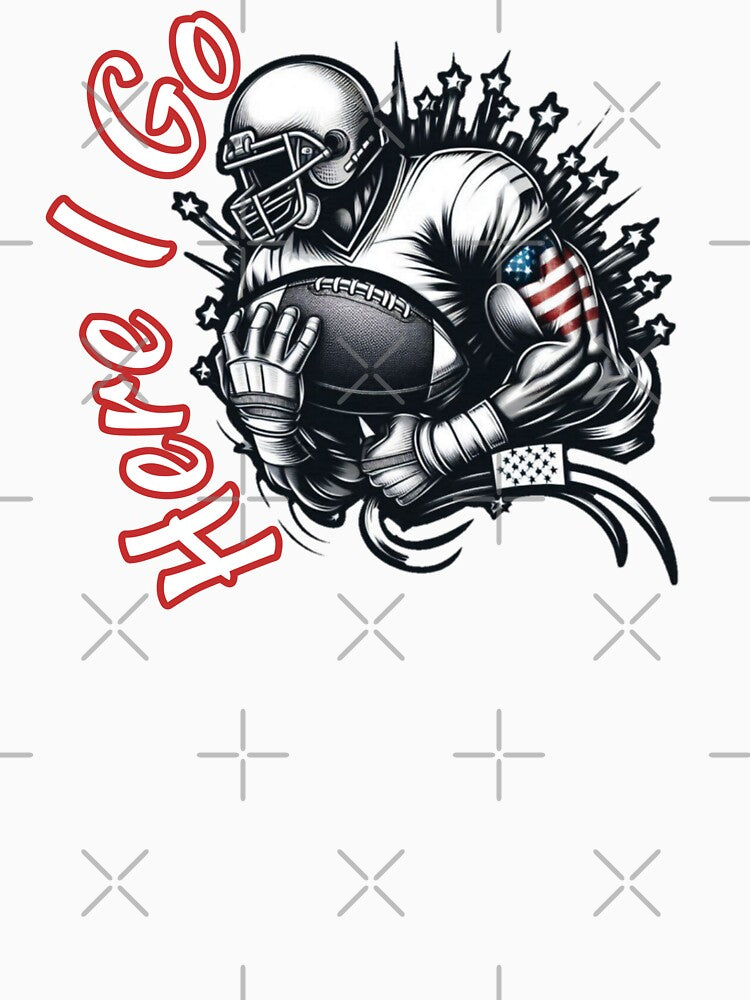 American Football Here I Go Quarterback by Yas_oma