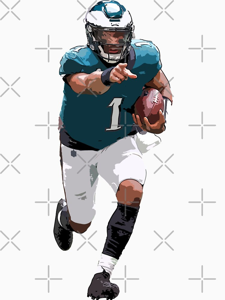 Jalen Hurts by raffrasta