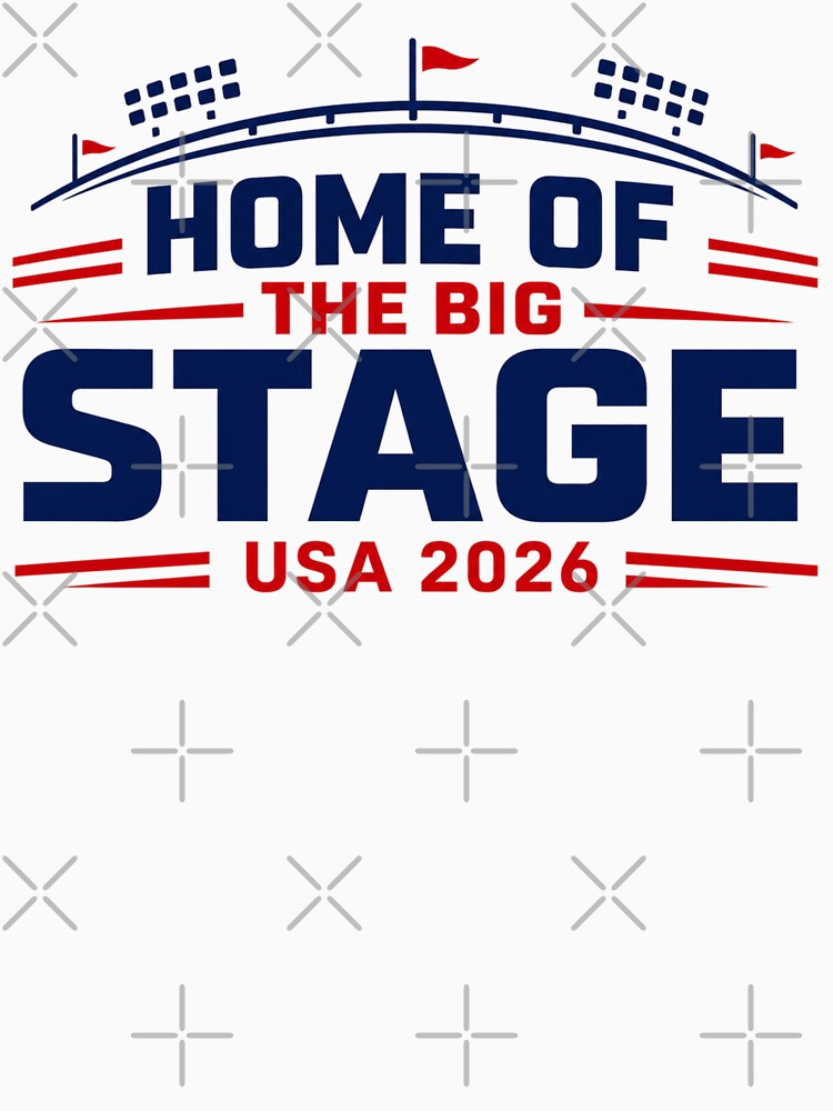 HOME OF THE BIG STAGE. Football Soccer World Cup USA 2026 by PerfectMatch