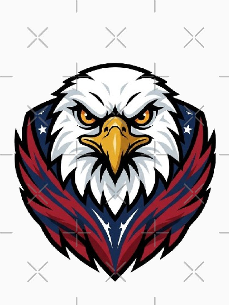 USA Soccer Eagle - American Football Fan 2026 Emblem by NewDesignFR