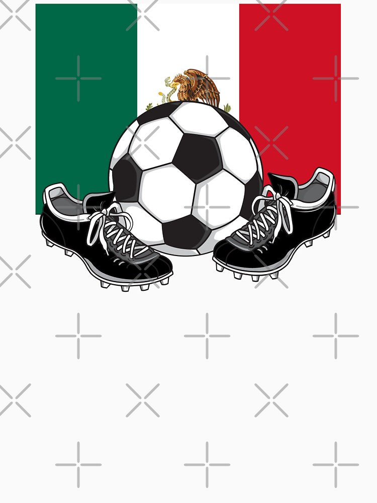 MEXICO FOOTBALL MEXICAN SOCCER FLAG by SportsT-Shirts
