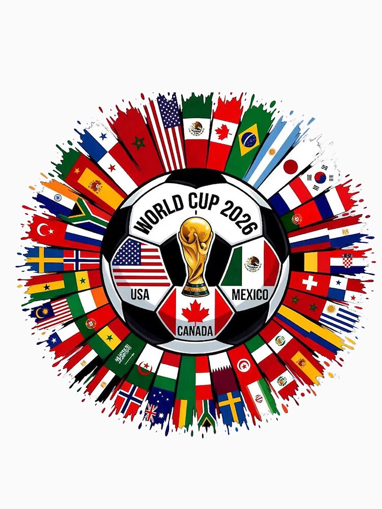 USA Canada Mexico 2026 Football Celebration Fan Art by sirrab