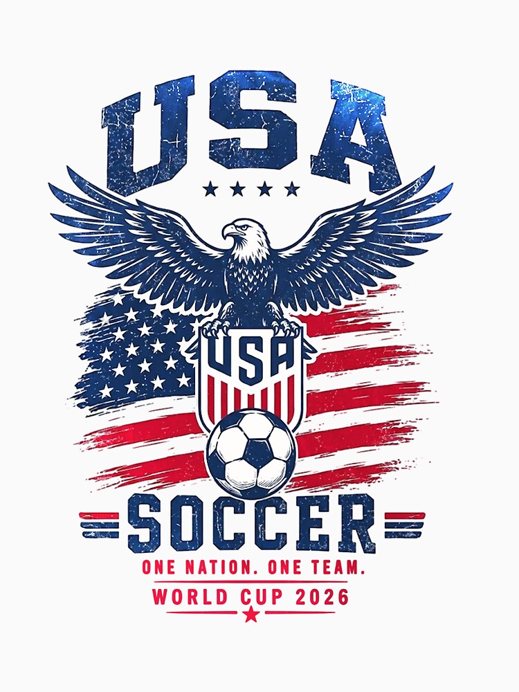USA World Cup Soccer Eagle by DesignForYou79