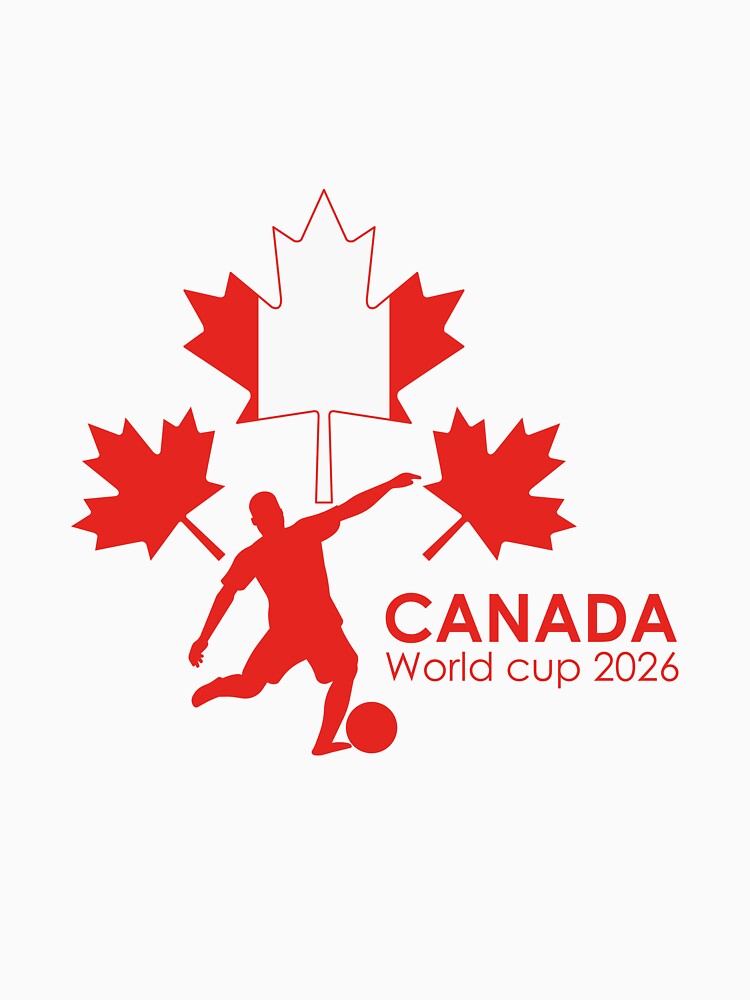 Canada Soccer Player Silhouette World Cup 2026 Sticker by topprinting