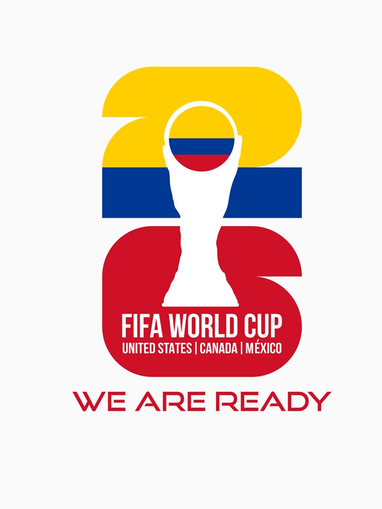 Colombia World Cup 2026 We Are Ready Trophy Sticker by topprinting