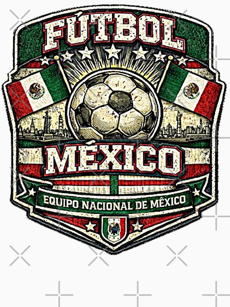 SOCCER FOOTBALL MEXICO VINTAGE by Atelier RLGS