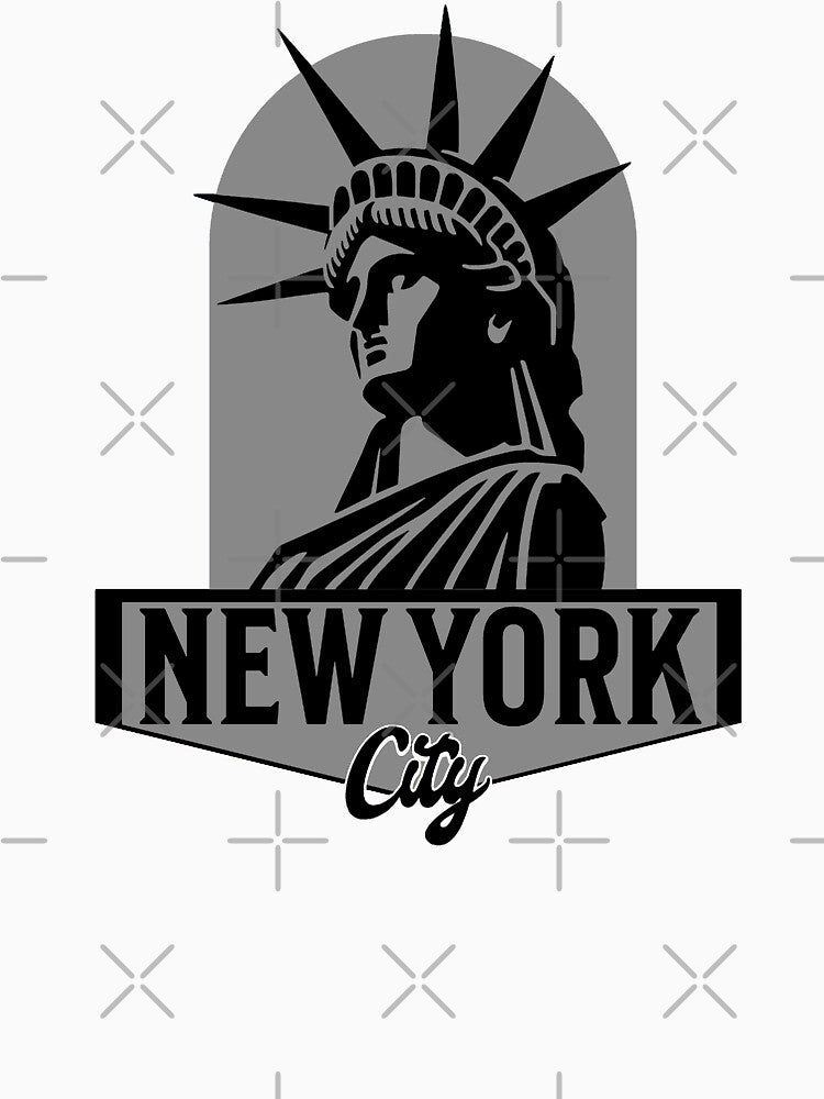 New York City statue of liberty animated grey 2 by VRedBaller