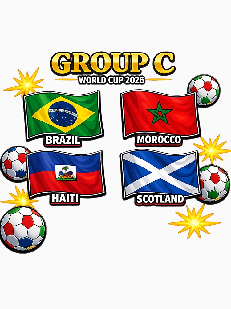 Group C – World Cup 2026 Flags Design by Andromedaseeds