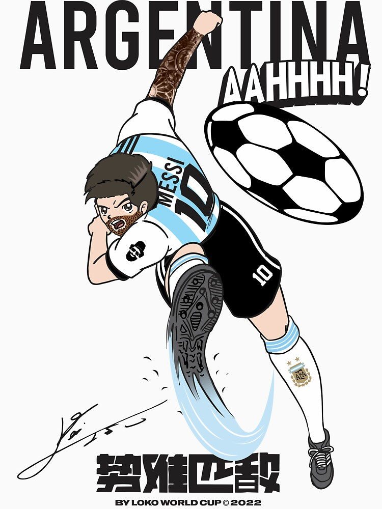 ARGENTINE MESSI by BYLOKO