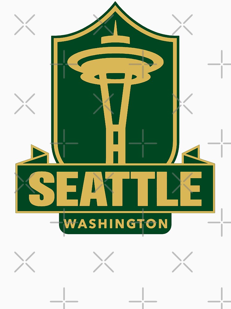 Seattle space needle gold by VRedBaller