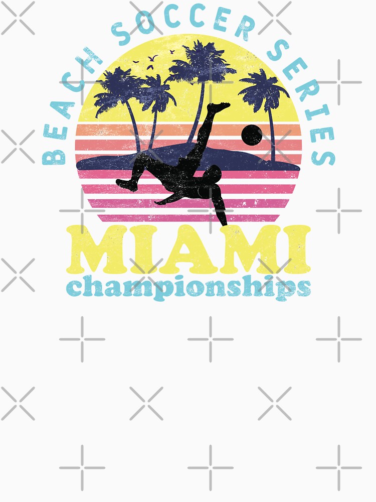 Beach Soccer Series Miami - Retro Sunset/Vintage Sunset by Numero14