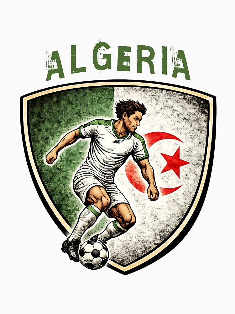 Algeria - 2026 Futbol Retro Style by Tee Nook