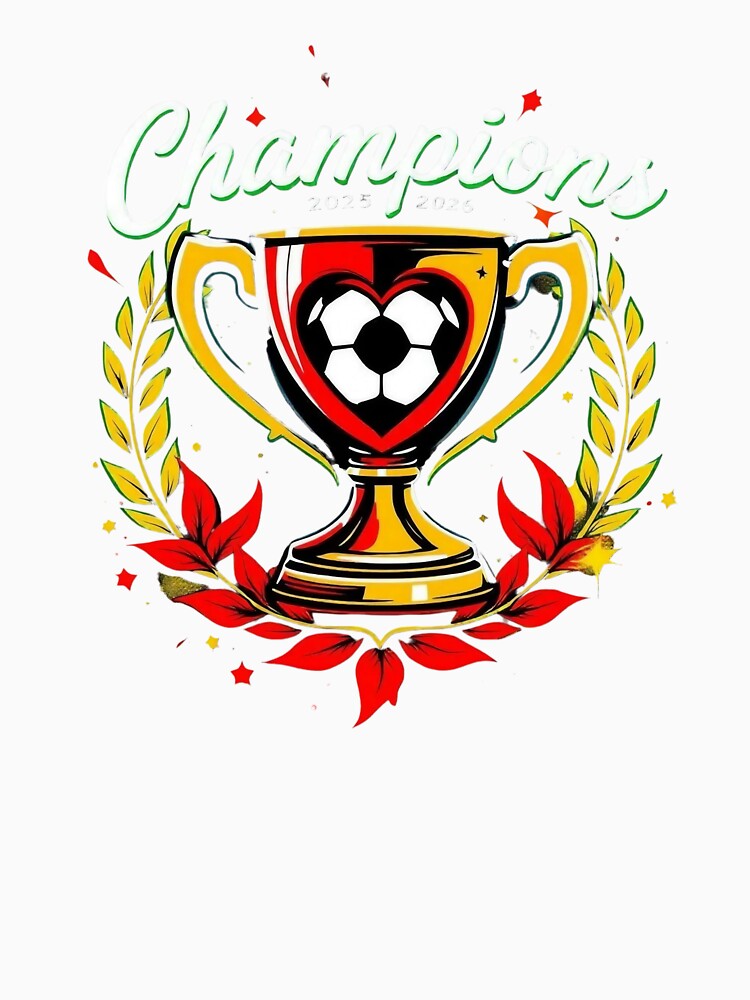 Legendary Soccer Champions 2025-2026, fantasy football Trophy Design - Football Winner by TheGaliyaStudio
