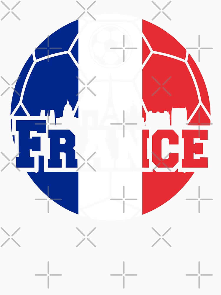 France Football Fan Paris Skyline Soccer Graphic by Imaginationbeyond