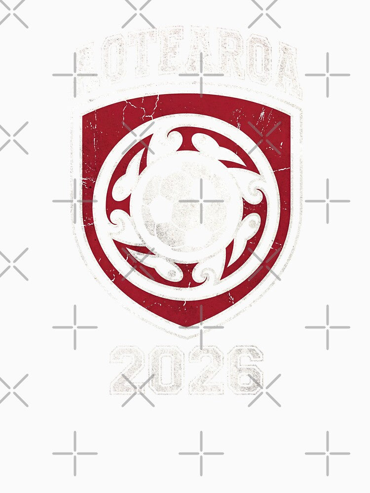 Aotearoa Football 2026 Vintage Soccer Crest | New Zealand Soccer Fan Art by Imaginationbeyond