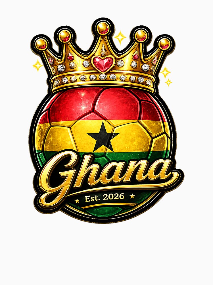 Ghana Football Fan Flag by QuiteOrbit