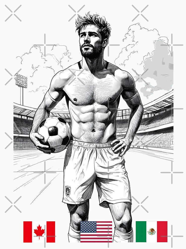 Soccer 2026 North America by Museum Of Non-Existing Art
