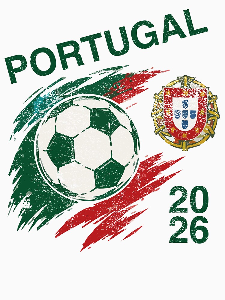 Portugal Football Fan Shirt 2026 Portuguese Flag Supporter Tee International Tournament Fan Gift by LessIsLoud