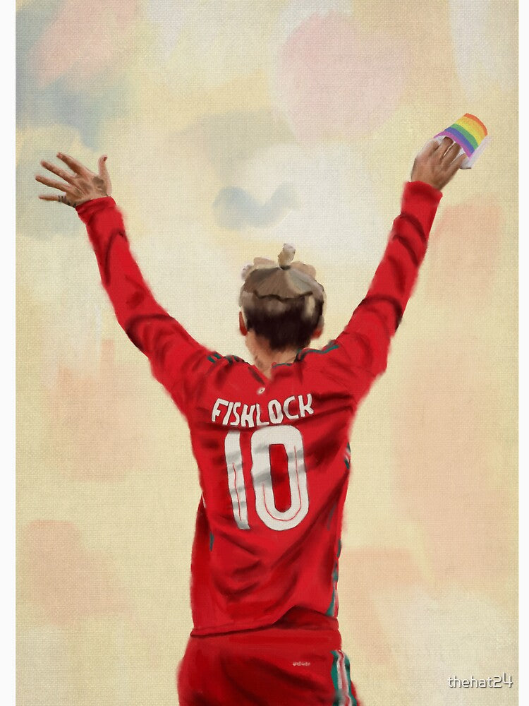 Portrait painting of Jess Fishlock by thehat24