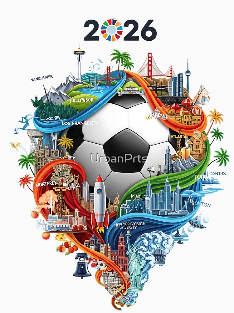 Football World Map by UrbanPrts