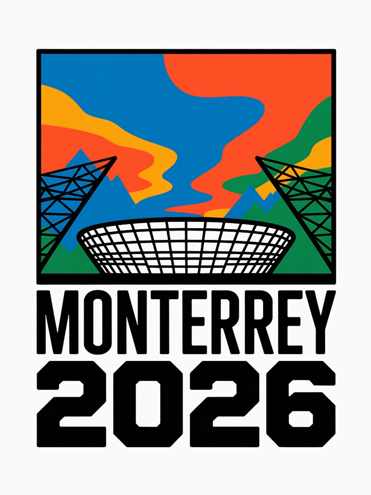 Monterrey 2026 Cerro de la Silla Mountain T-Shirt V21 by DarylWelsh2024